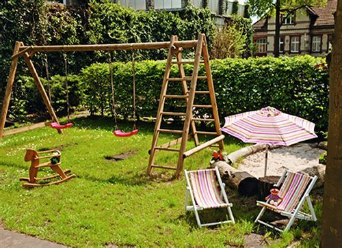 Biohotel Am Lunik Park Hohen Neuendorf Bagian luar foto